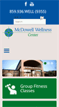 Mobile Screenshot of mcdowellwellness.com